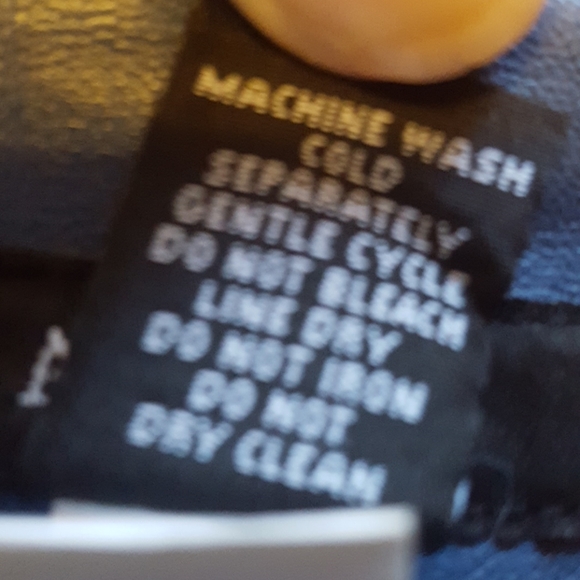 Women's Alfani smoke blue Moto jacket size M - Picture 5 of 8